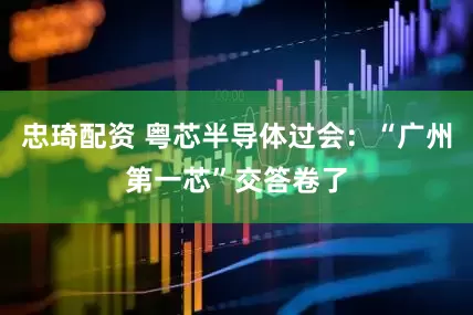 忠琦配资 粤芯半导体过会：“广州第一芯”交答卷了
